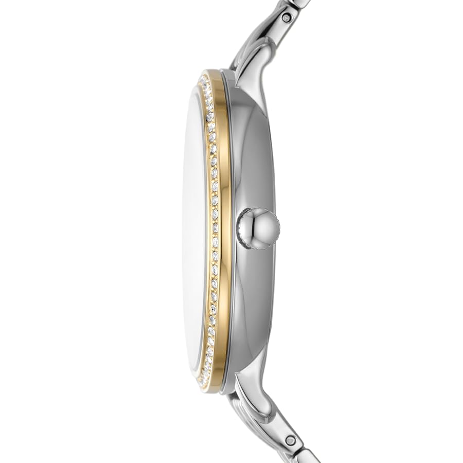 Amazon.com: Fossil Women's Jacqueline Moonphase Watch, Two
